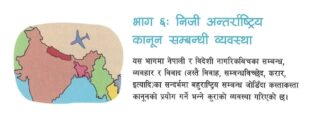 ネパール民法　第6章：国際私法に関する制度